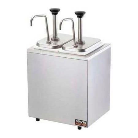 Server 79890 Countertop Bar Combo w/(2) Jars & Pumps